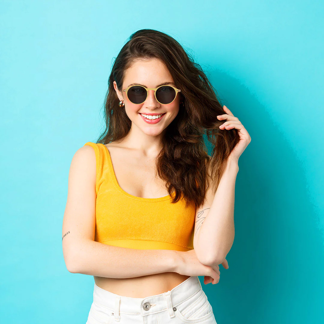 POPME SUNGLASSES MILANO YELLOW