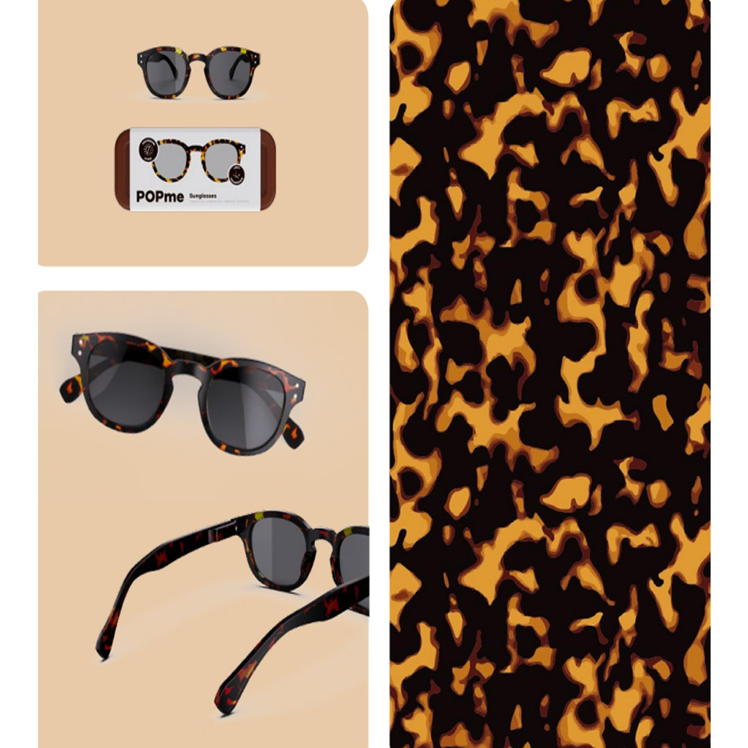 POPME SUNGLASSES ROMA TORTOISE